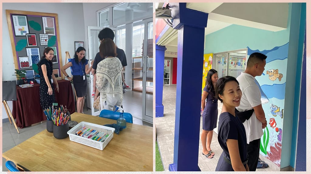 スクールツアーの様子