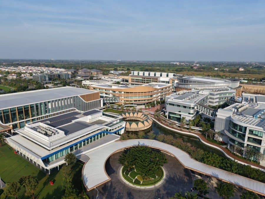 KIS Reignwood Park aerial view